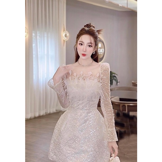 ❤️ĐẦM TAY PHỒNG KẾT ĐÁ LÔNG ĐÀ ĐIỂU 💐💐 365k