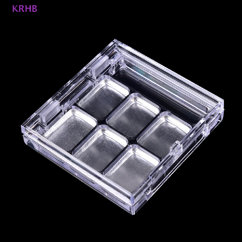 Hộp Rỗng 6 Ngăn Hình Vuông Dùng Để Đựng Mỹ Phẩm Đa Năng Tiện Dụng