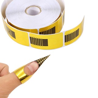 Cuộn 500 miếng form giấy nối móng-ĐỒ NAIL VIỆT