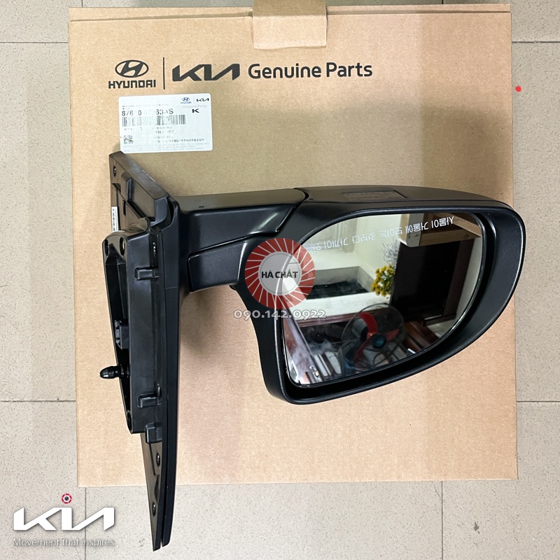 Gương chiếu hậu KIA MORNING 2004-2010 có xi nhan 🚘 nhập khẩu KIA MOTORS - HYUNDAI MOBIS; Bảo hành 100% chính hãng