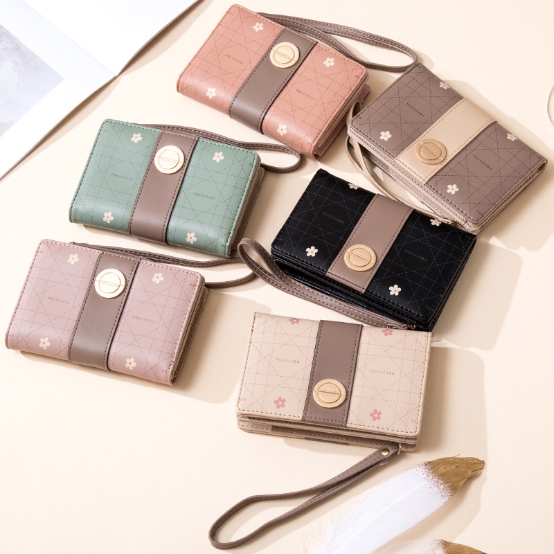 Ví Gấp Cỡ Vừa Đa Năng Thời Trang Cho Nữ