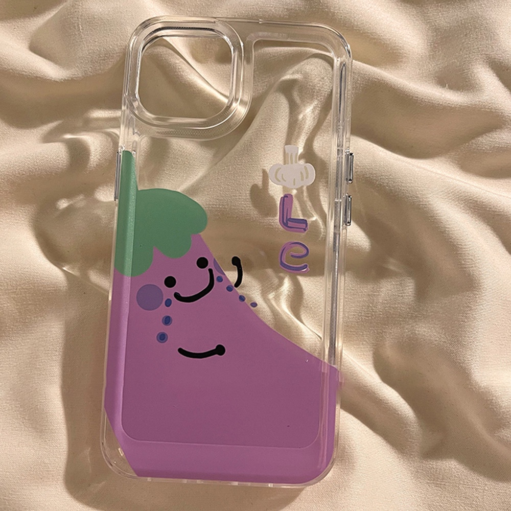 Ốp Điện Thoại TPU Mềm Trong Suốt Chống Dấu Vân Tay Họa Tiết Quái Vật Dành Cho IPhone 11 12 13 14 Pro Max 14 Plus