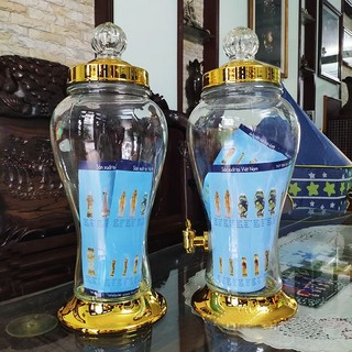 Bình sâm thủy tinh 4L - Bình ngâm rượu
