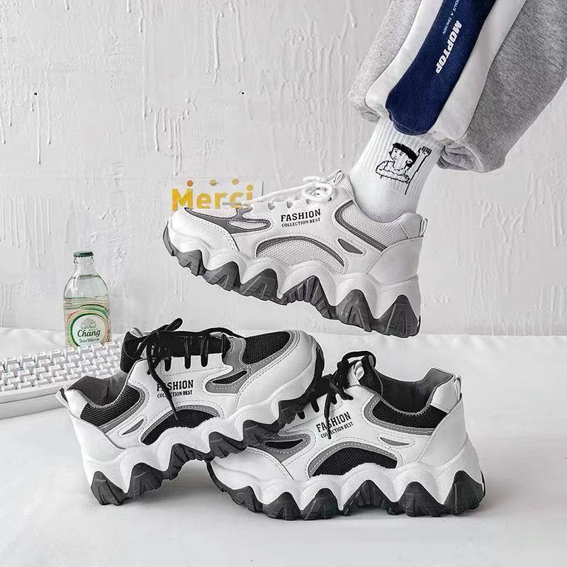 Giày Thể Thao Thoáng Khí Phong Cách Hàn Quốc Thời Trang Xuân Thu Mới Cho Nữ