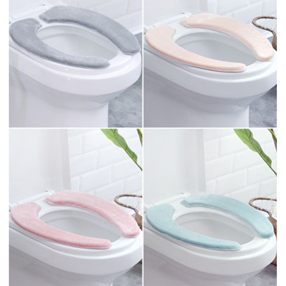 Thảm Lót Bồn Cầu Mềm Mại Ấm Áp Có Thể Giặt Được