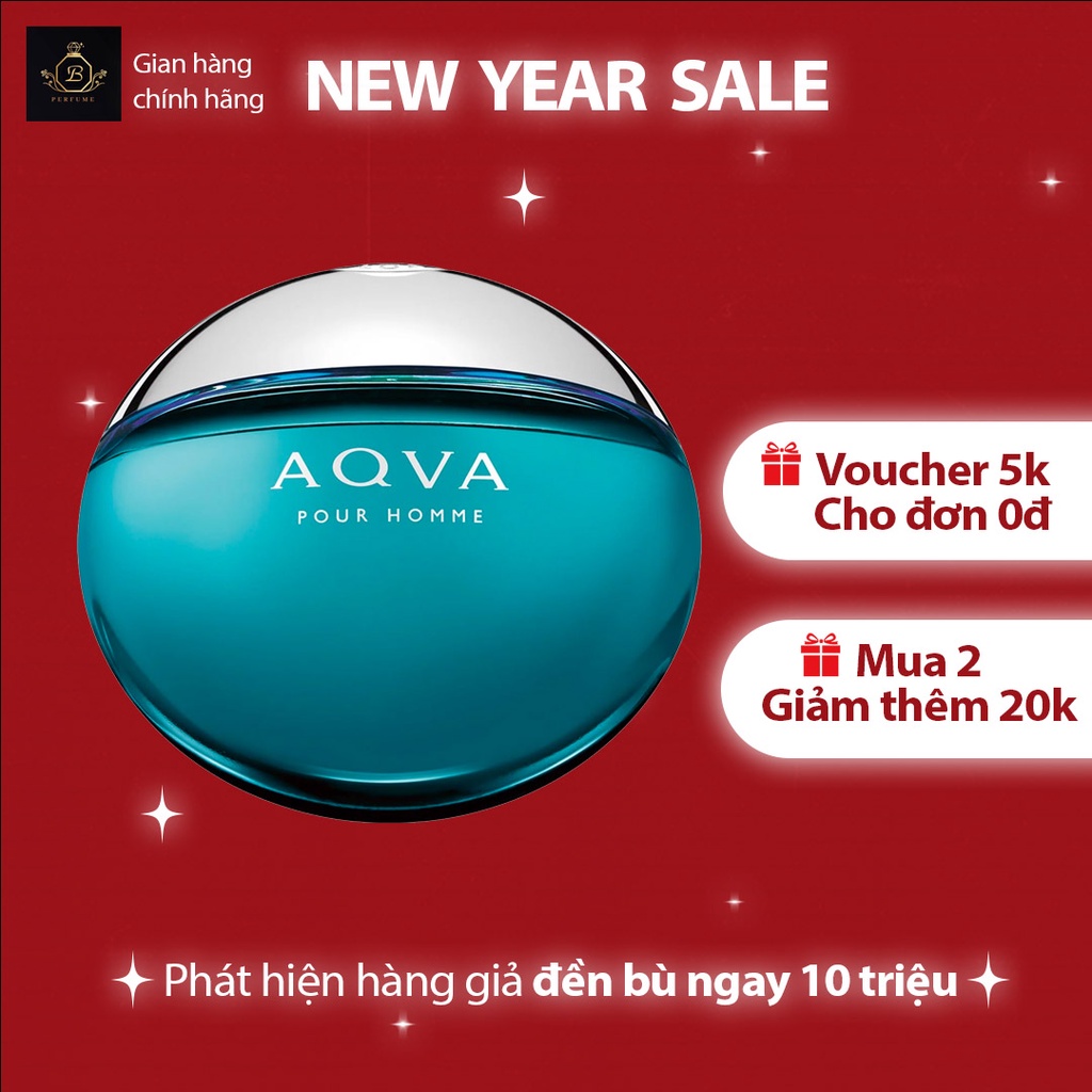 Nước Hoa Nam Hương Biển Tươi Mát Bvlgari Aqva Pour Homme