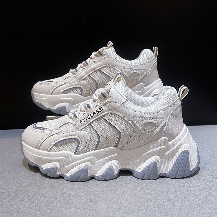 ISAHINI Giày Thể Thao Đế Cao Thoải Mái Thời Trang 2023 Cho Nữ 0223010704