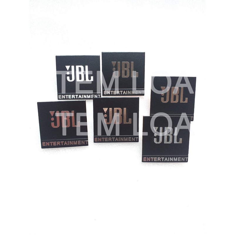 TEM LOA JBL NHÔM VUÔNG 5CM, GIÁ 2 TEM