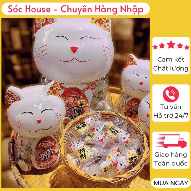 KẸO SOCOLA Mèo THẦN TÀI⚡Siêu Ngon⚡ Kẹo socola mèo thần tài.