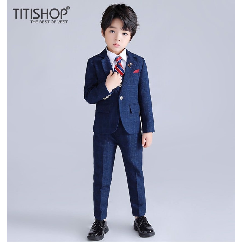 Vest bé trai Titishop VTE17