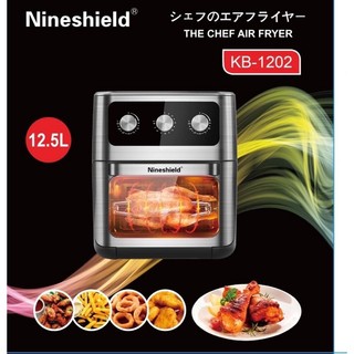 Nồi chiên không dầu Nishelll 12.5 lít -8 lít Lít  cơ/ Điện tử.