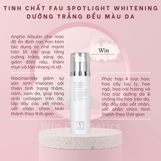 Tinh chất FAU Spotlight Whitening Ampoule làm trắng sáng da
