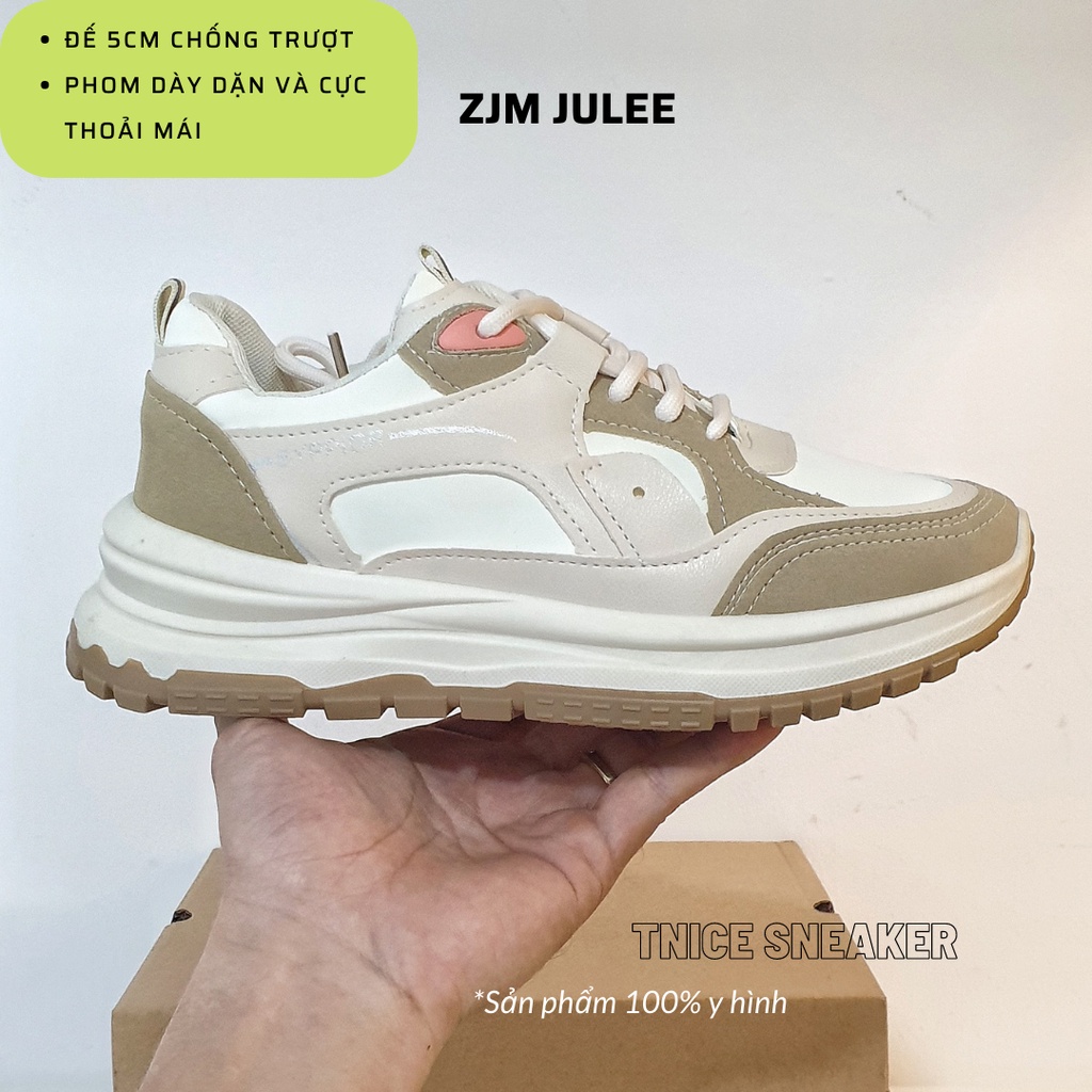 Giày thể thao nữ DAPHNE 2022 - Giày nữ đế cao ulzzang