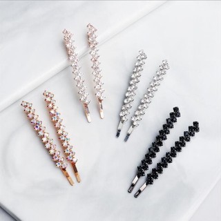 Set 2 Kẹp Tóc Đính Đá Thời Trang Hàn Quốc