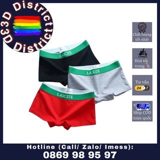 Quần lót boxer, quần sịp quần lót thể cho nữ/ tomboy logo la.coste
