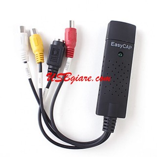  USB 2.0 EASY CAPTURE 1CH - BỘ THU HÌNH ẢNH ÂM THANH CAMERA TV 