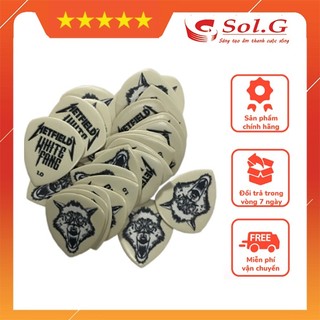 Pick Gảy Guitar Chuyên Nghiệp Dunlop White Fang - Nhập Khẩu Chính Hãng Từ Mỹ - Phân phối Sol.G