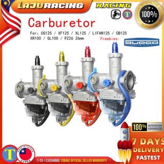 Bình xăng con pz26/wolf 125/custom125/master 125/rebel 125/cg125/bonus125/husky125 ， họng bộ chế hòa khí