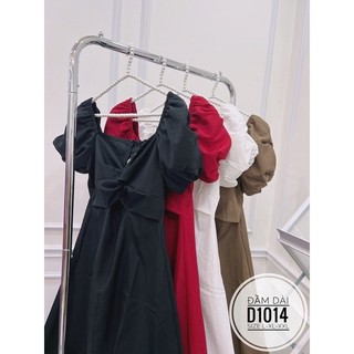 BIGSIZE Đầm dài xoắn ngực D1014