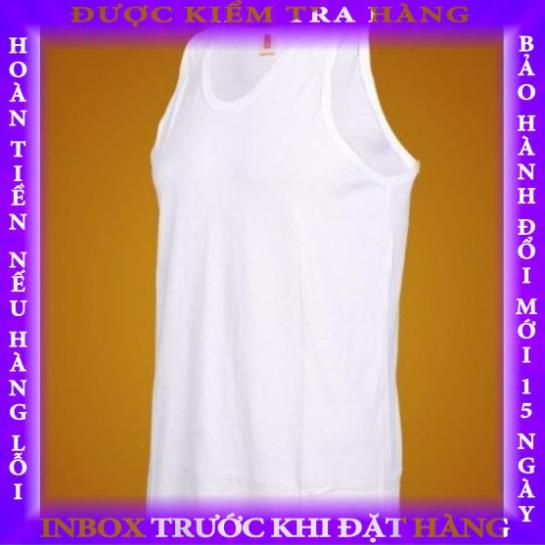 ⚜️Combo 5 chiếc ⚜️ Áo lót nam ba lỗ cotton trắng hàng Việt Nam xuất khẩu siêu rẻ, siêu đẹp trantu