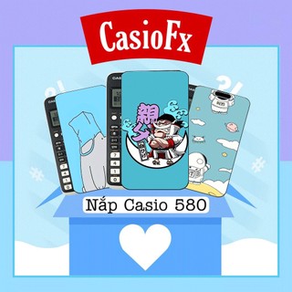 Nắp máy tính Casio 580- Nhận in theo yêu cầu.