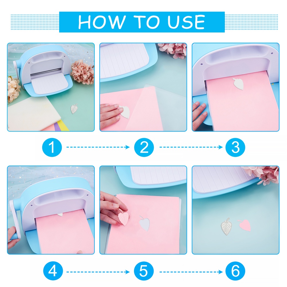 1 Bộ 12 Khuôn Cắt Giấy Kim Loại Hình Giỏ Hoa Hướng Dương / Ong / Hoa Xinh Xắn