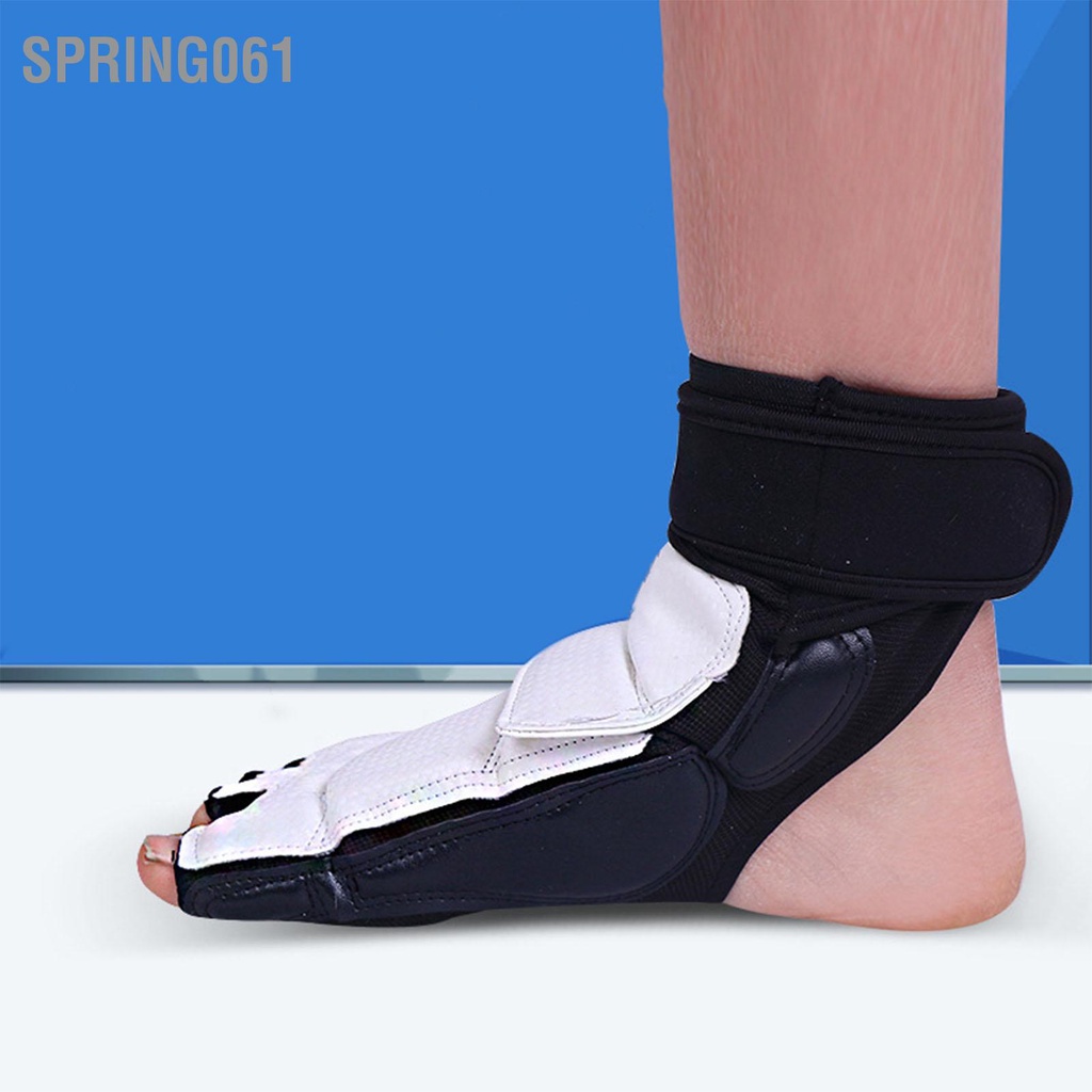 Thiết bị bảo vệ chân Taekwondo Cố định gấp đôi Vải đàn hồi kế xung quanh thoải mái cho trẻ em【Spring061】