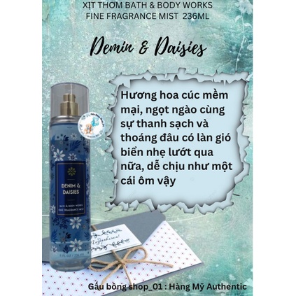Xịt Thơm Bath And Body Works 236ml