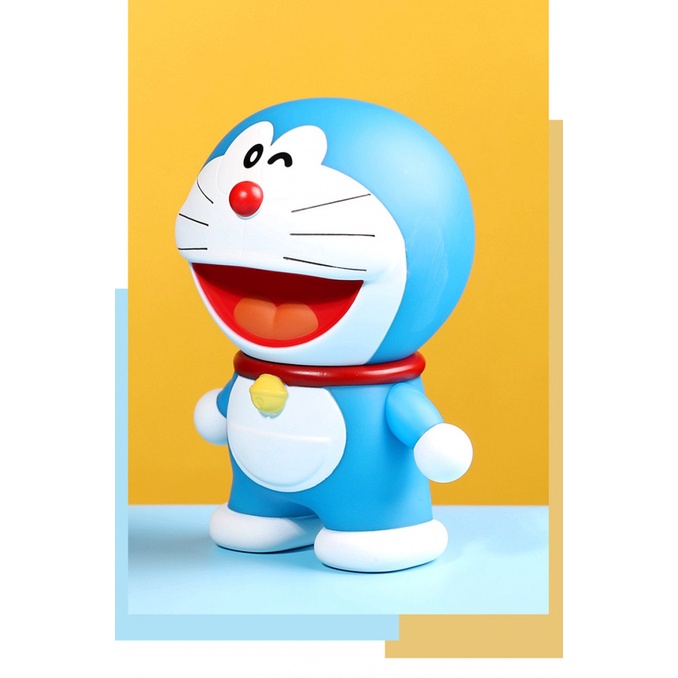 Đồ trang trí doraemon Đựng Tiền Tiết Kiệm Đáng Yêu Cho Bé