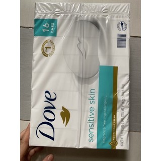 XÀ BÔNG CỤC DOVE CHO DA NHẠY CẢM