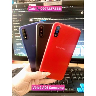 Vỏ bộ samsung A01 kèm phím sườn