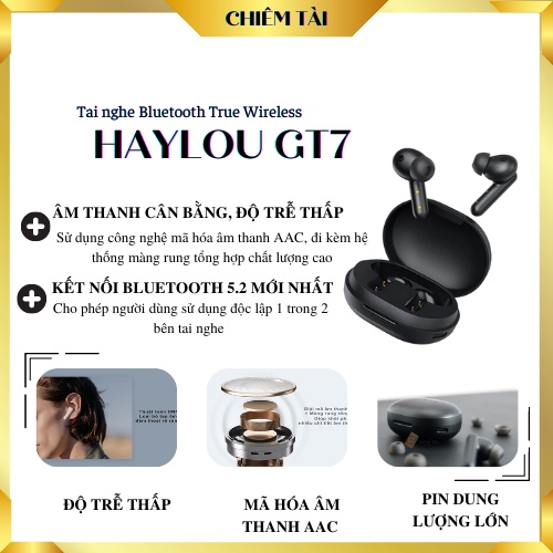 Tai nghe Bluetooth True Wireless Haylou GT7