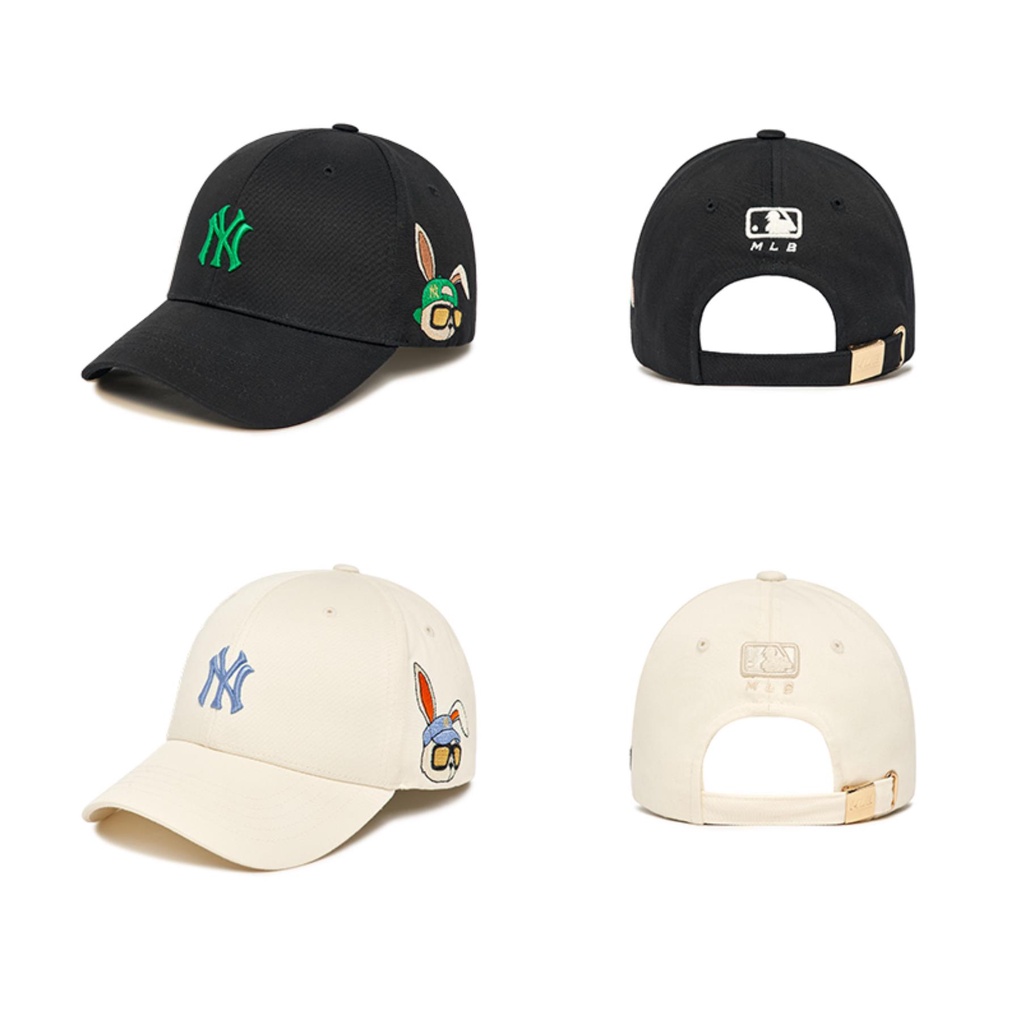 Mũ Lưỡi Trai Cotton Thêu Hình Thỏ Phong Cách Hiphop Thời Trang Mùa Hè Mới