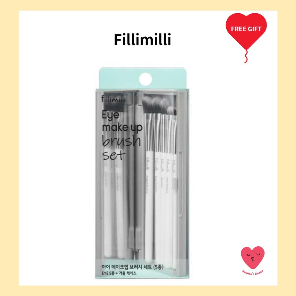 Bộ Cọ Trang Điểm Mắt fillimilli