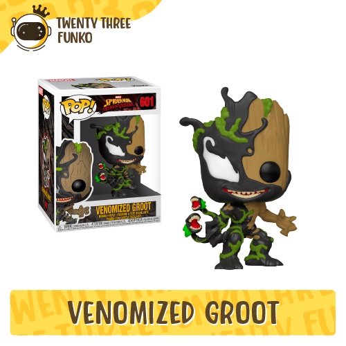 Mô hình Funko Pop • Venomized Groot 601 • Spider-man Maximum Venom