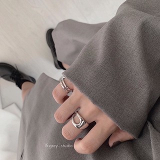 𝗥𝗜𝗡𝗚 | set 2 nhẫn mix basic unisex