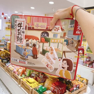 Kẹo nougat sữa đậu phộng Hongkong -hộp quà tết 400g