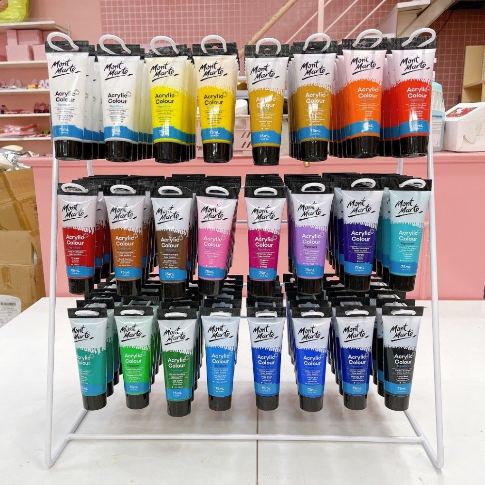 Màu Acrylic Mont Marte - Tuýp lẻ Màu Tùy Chọn- 75ml