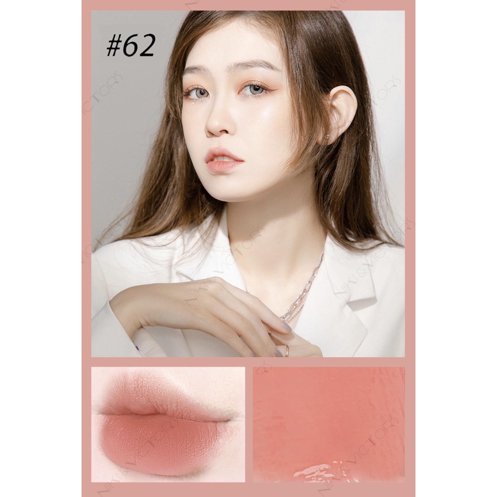 Son Lì Helen Beauty Chất Nhung Mịn 6 Màu Không Khô Môi Bền Màu Lâu Trôi Kiểu Dáng Thời Trang