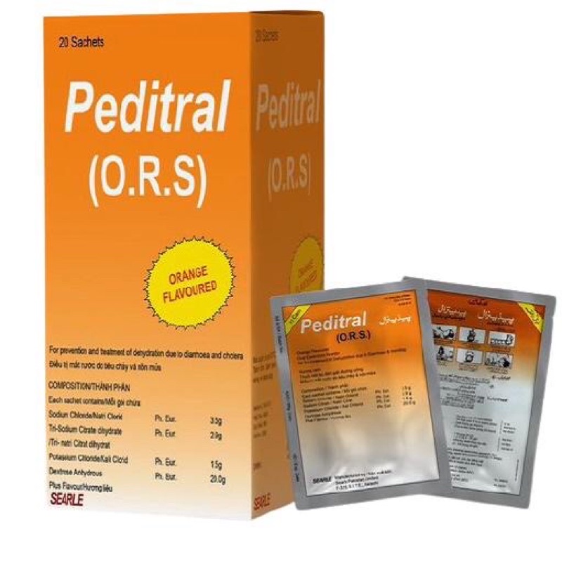 GÓI BÙ NƯỚC ĐIỆN GIẢI PEDITRAL