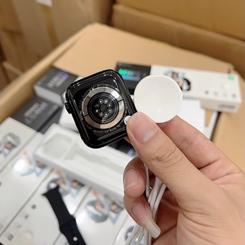 Đồng Hồ Thông Minh HW67 Plus Tràn Viền Khung Thép Cao Cấp / Smart Watch HW67 Cảm Ứng Siêu Mượt - Thay Ảnh Nền Tuỳ Ý | BigBuy360 - bigbuy360.vn