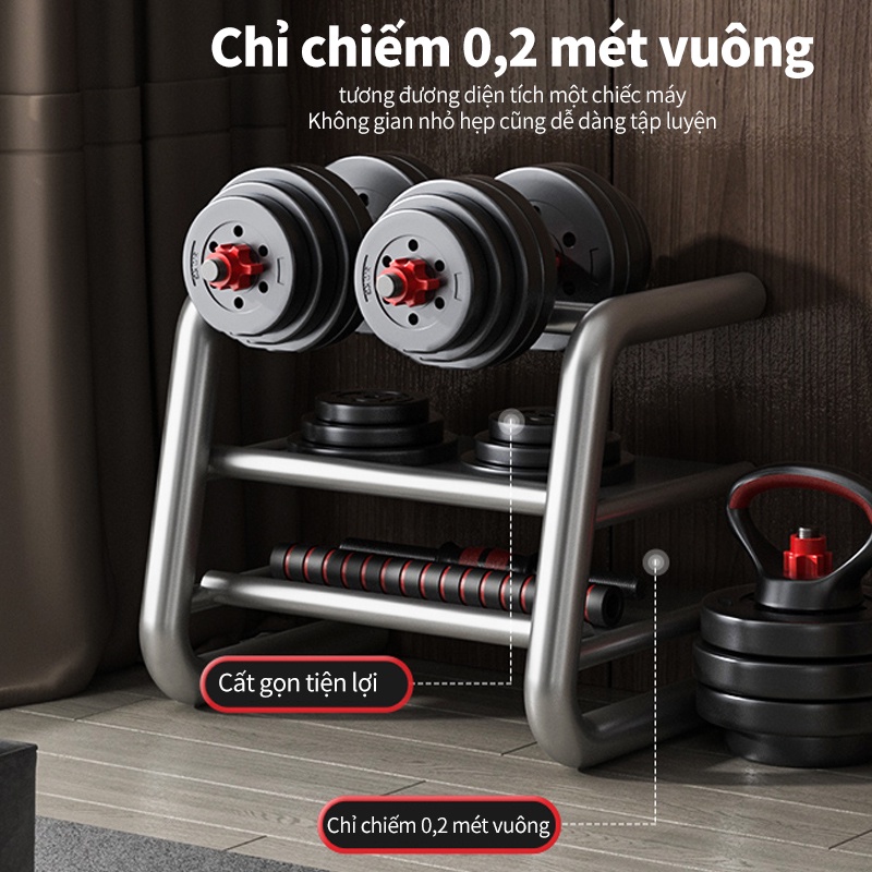 OT99 Tạ 40 KG tay và đẩy hai cách dùng, tạ nam nữ tập gym tập thon tay đa năng