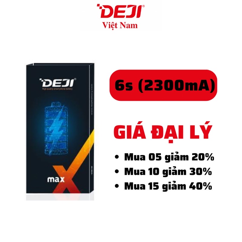 Pin Deji 6S Siêu Cao 2300mA Chính Hãng
