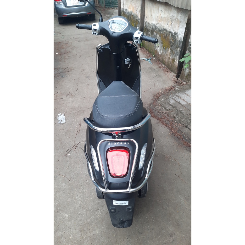 KHUNG INOX BẢO VỆ XE VINFAST EVO200