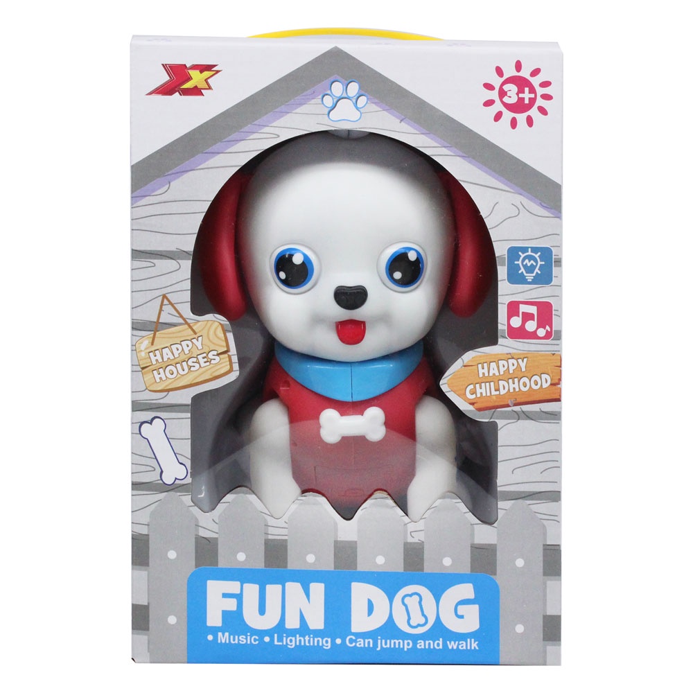 Đồ chơi chú chó di chuyển dùng phát nhạc dùng pin VBC-8118 HÀNG CAO CẤP QUÀ TẶNG TỪ ABBOTT