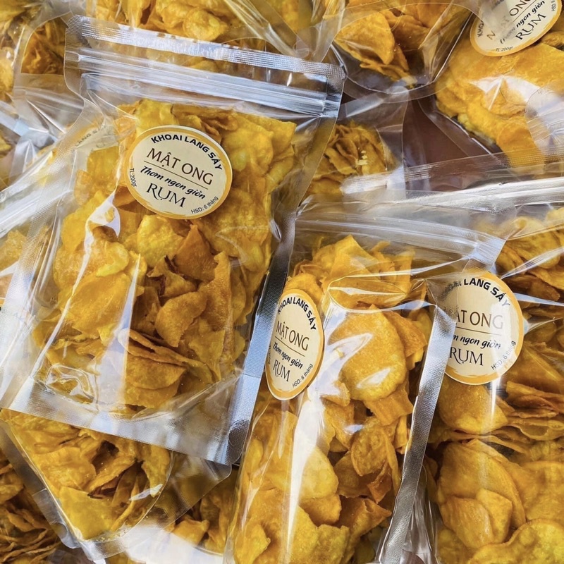 Khoai lang sấy mật ong Đà Lạt giòn rụm 300gr