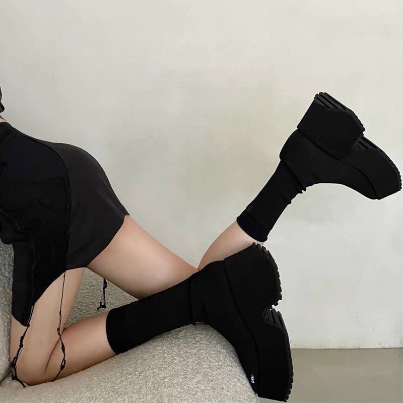 BỐT B33 CHUNKY PLATFORM ĐẾ CAO 10CM