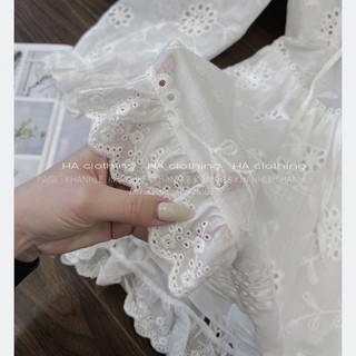 váy babydoll tay bèo