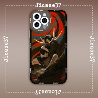 Ốp lưng iphone và samsung xiaomi oppo cạnh vuông Jicase Obito x Rin Anime Manga Naruto 