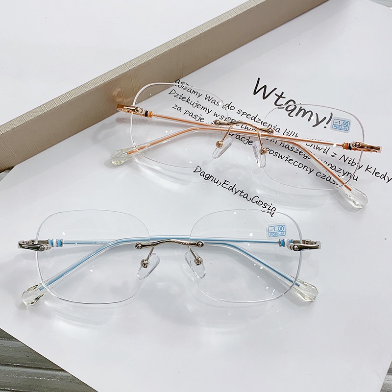 Kính Không Gọng Chống Ánh Sáng Xanh Mới Cho Nam Và Nữ